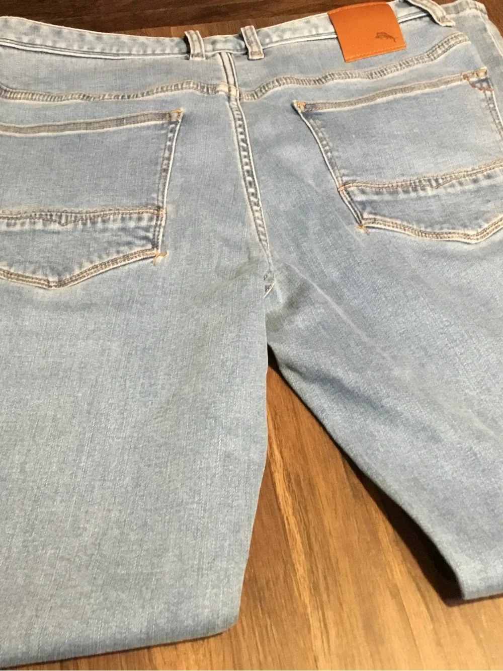 Tommy Bahama Faded Light Blue Denim Jeans